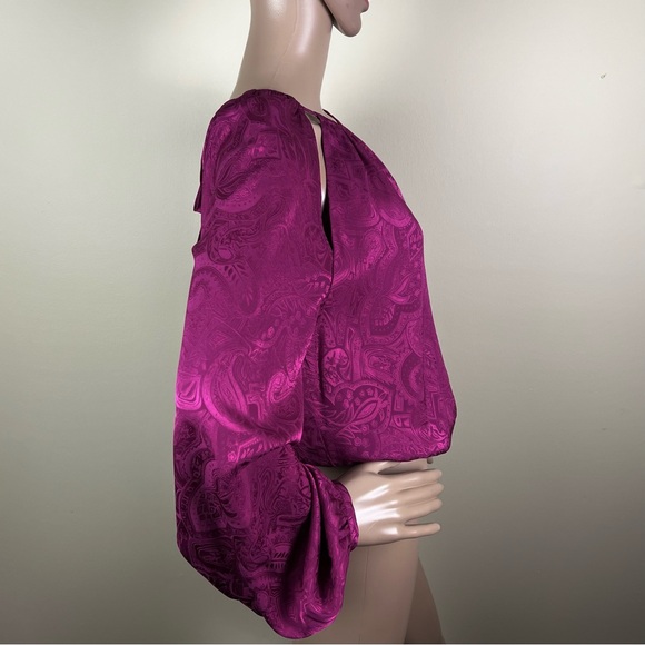 NEW VERONICA BEARD PAISLEY PRINT TOP - Picture 4 of 8